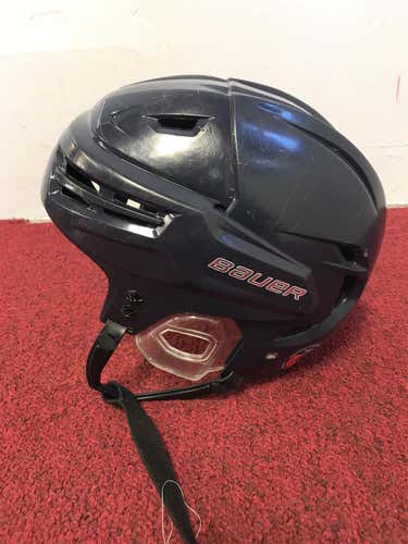 Blue Used Medium Bauer Re-Akt Helmet Item#YSHM