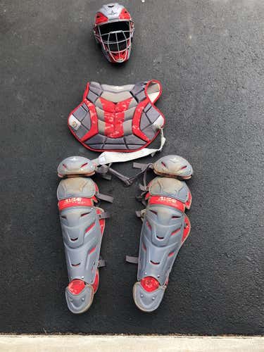 Used All Star System 7 Catcher's Set