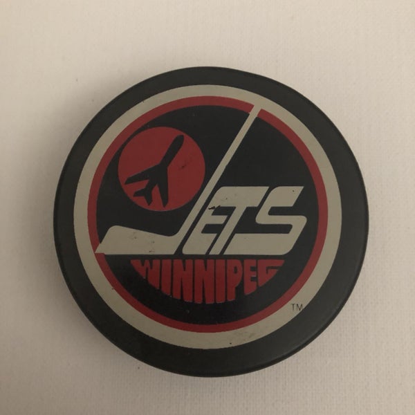 Winnipeg Jets Vintage Logo Puck