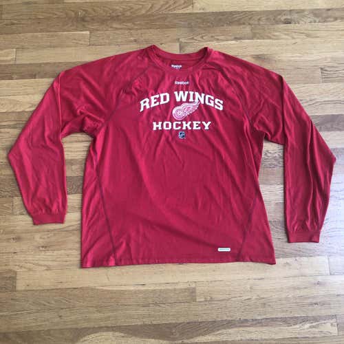 Detroit Red Wings Men's XL Reebok Speedwick Shirt