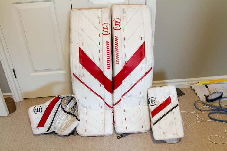 Used 36+1.5" Warrior Regular Ritual G4 Goalie Full Set