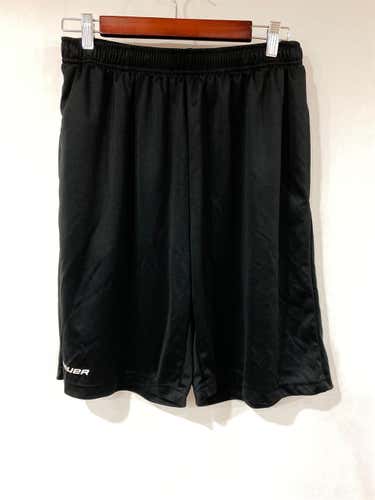 Black Men's Large Bauer Shorts
