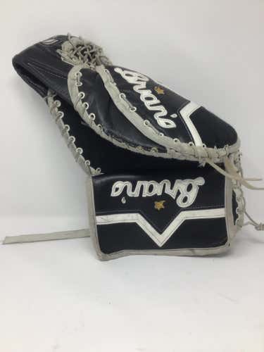 Brian’s Thief Ice Hockey Catching Glove - Black/White - Senior Size Left Hand - Used - Good