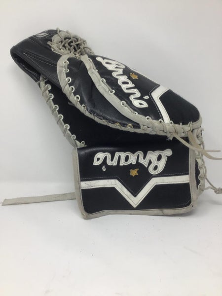 Brian’s Thief Ice Hockey Catching Glove - Black/White - Senior Size Left Hand - Used - Good