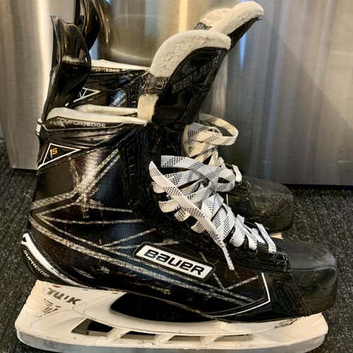 Used Bauer Supreme 1S D&R (Regular) Pro Stock Size 10.5 Hockey Skates