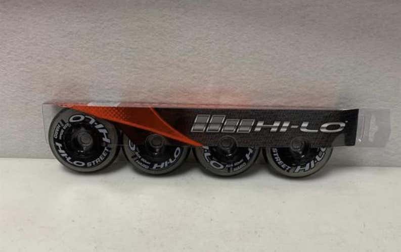 Bauer Hi-Lo Street Inline Wheels Two 4-packs 76mm/80mm 82A