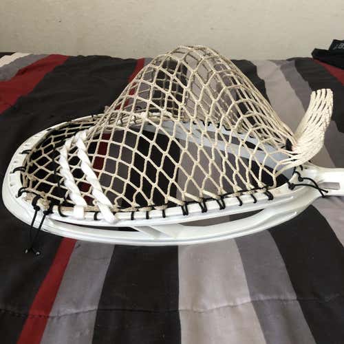 STX Shield Goalie Head Strung With StringKing Grizzly 1S