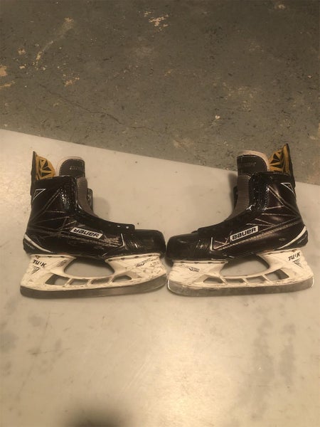 Used Bauer Supreme 1S D&R (Regular) Pro Stock Size 9.5 Hockey Skates