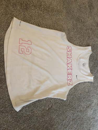 Salt Shakerz White Adult Men's Large Nike Tank top