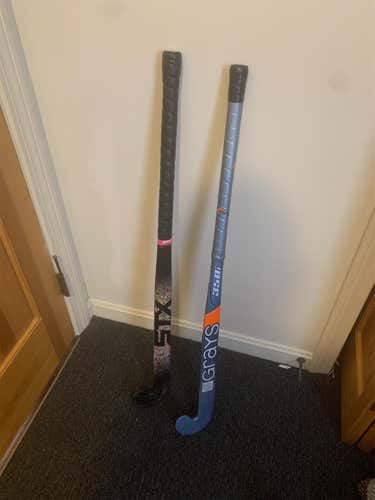 Used STX And Grays Field Hockey Sticks. 36 Inches