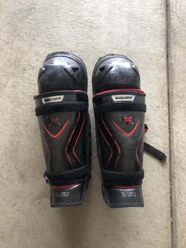 Used Senior Bauer Vapor 1X Lite Shin Pads