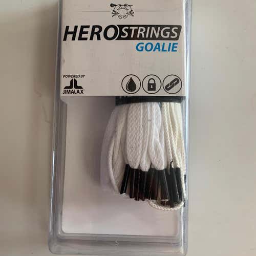NEW ECD Hero Goalie Strings Kit - White
