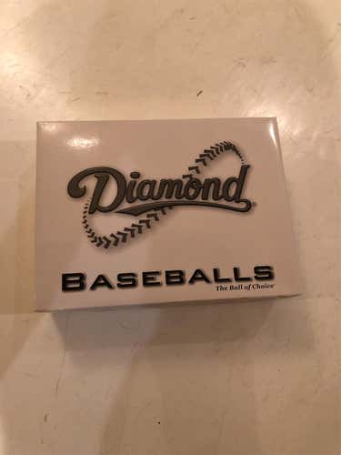 New Diamond 12 Pack Baseballs