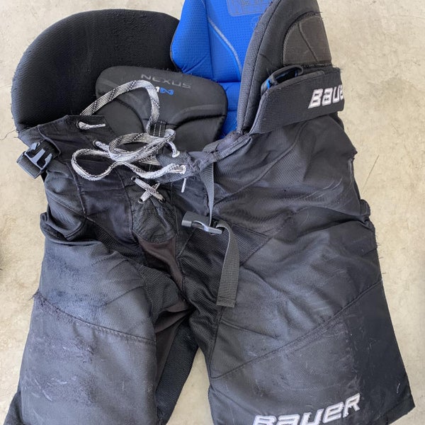 Black Senior Small Bauer Nexus 1N Hockey Pants