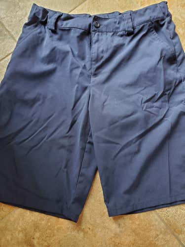 Blue Used Youth XL Under Armour Shorts