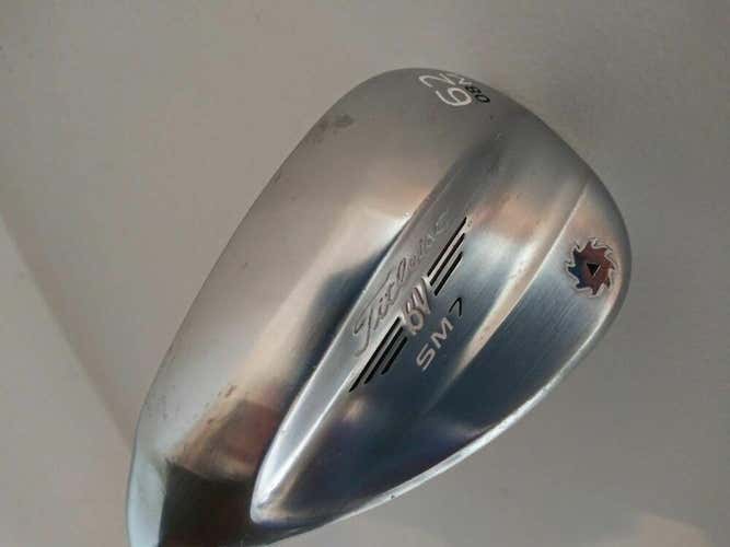 Titleist Vokey SM7 Lob Wedge 62* 08* (Tour Chrome, M Grind, LEFT) Golf