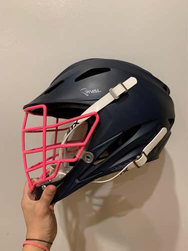 Navy/Pink Used STX Rival Helmet