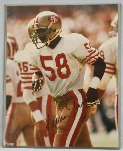 Signed Picture Keena Turner San Francisco 49ers