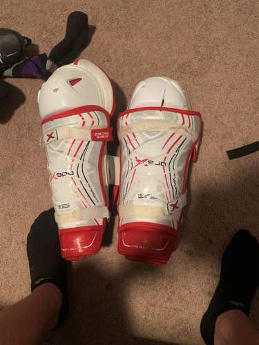 Used Bauer Vapor X900 Shin Pads