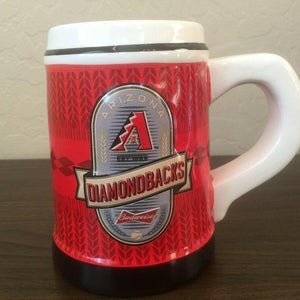 Arizona Diamondbacks DBacks MLB SUPER AWESOME 2015 Budweiser SGA Beer Stein Mug!