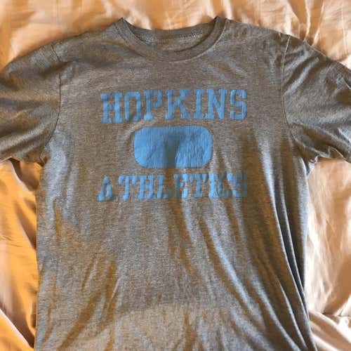 Vintage Hopkins Athletics Gray Adult Medium/Large Nike Shirt
