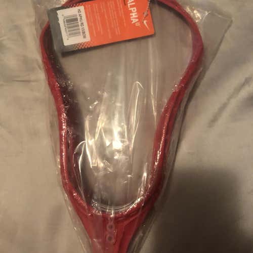 BRAND New, Unopened Alpha U Lacrosse Head - Red