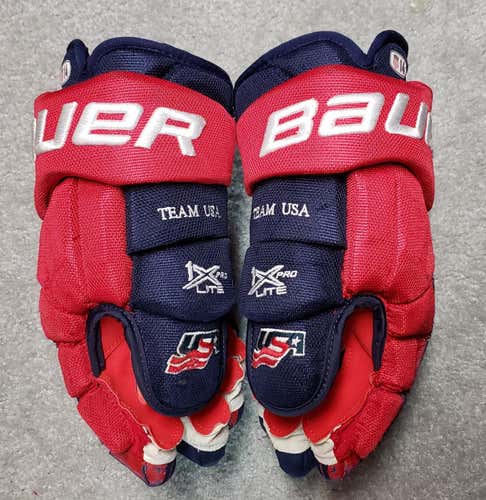 Team USA Bauer Vapor 1X Pro Gloves 14" NEW PALMS