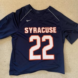 Syracuse Lacrosse #22 Jersey/Wore once