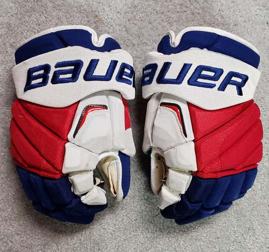 New York Rangers Bauer Vapor APX2 Gloves 14"
