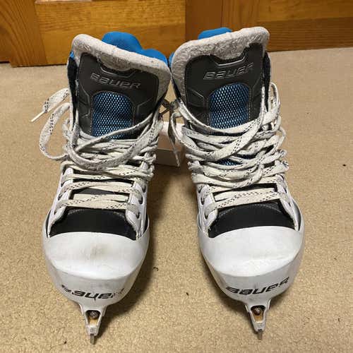 Senior Bauer Reactor 7000 D&R (Regular)  Size 11.5 Hockey Goalie Skates