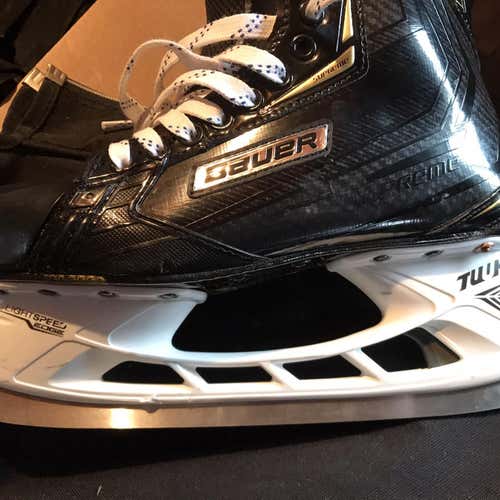 Used Bauer Supreme 2S Pro D&R (Regular) Pro Stock Size 7.5 Hockey Skates