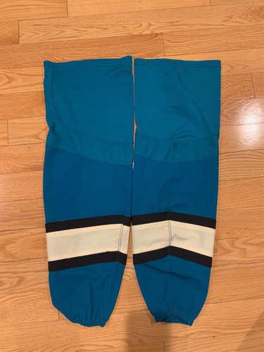 Teal Hockey Socks