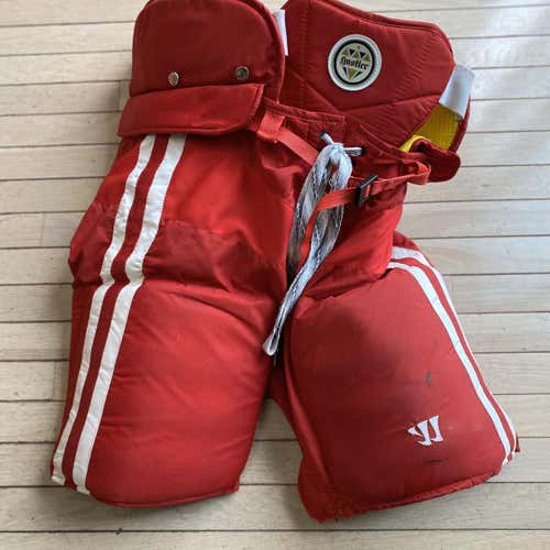 Boston University Senior Medium Warrior Franchise Pro Stock Hockey Pants