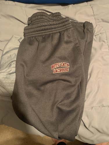 Boys Latin Lacrosse Gray Men's XL Under Armour Pants