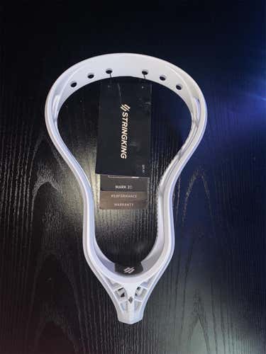NEW StringKing Mark 2D Unstrung - White