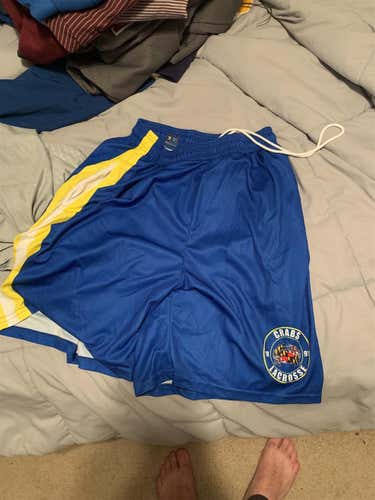 Crabs Lacrosse Blue Men's Large  Shorts