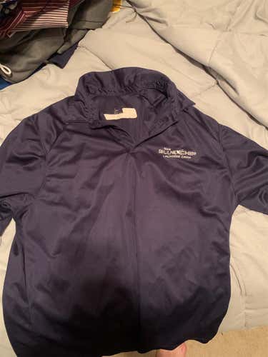 RARE Vintage Nike Blue Chips Lacrosse Camp Staff Blue Men's Large Nike Shirt