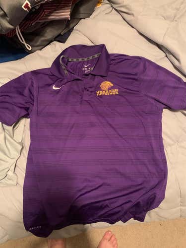 RARE Iroquois NationalsPurple Men's Medium Nike Shirt