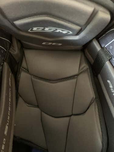 Black Used Senior Large CCM Vector Pro Hockey Pants