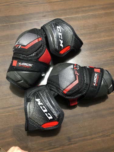 Junior Large CCM JetSpeed FT1 Pro Stock Elbow Pads