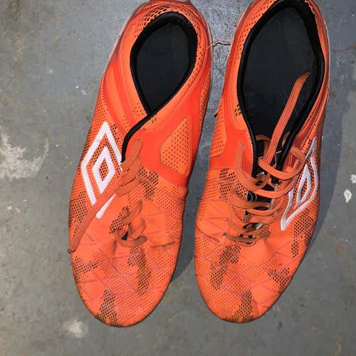 Orange Men's Molded Cleats Umbro Cleats