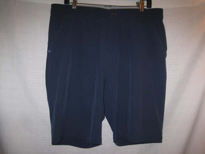 Adidas Lightweight Stretch Golf Shorts Men's 36 Navy Blue