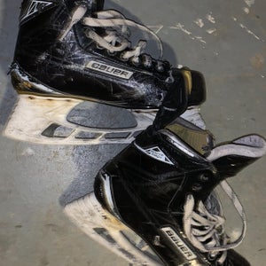 Used Bauer Ignite pro + D&R (Regular)  Size 10.5 Hockey Skates