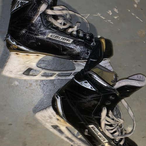 Used Bauer Ignite pro + D&R (Regular) Size 10.5 Hockey Skates