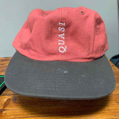 Quasi Skateboards Strapback Hat Pink/Gray