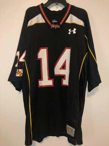 Maryland Terrapins Under Armour Jersey Unisex Size Medium Pre-Owned