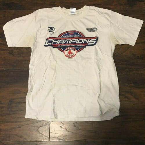 2004 MLB Boston Red Sox AL Champions World Series Fall Classic shirt Size Large