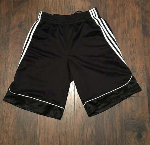 Adidas black  athletic shorts size medium