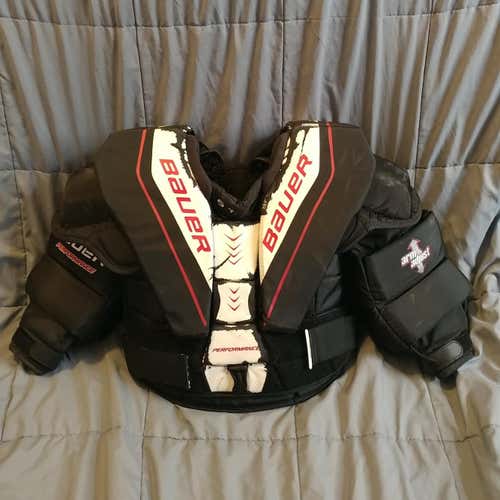 Used Junior XS Bauer Performance Goalie Chest Protector