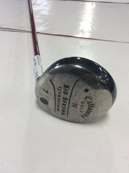 Used Callaway Big Bertha 7 Wood Graphite Stiff Golf Fairway Woods
